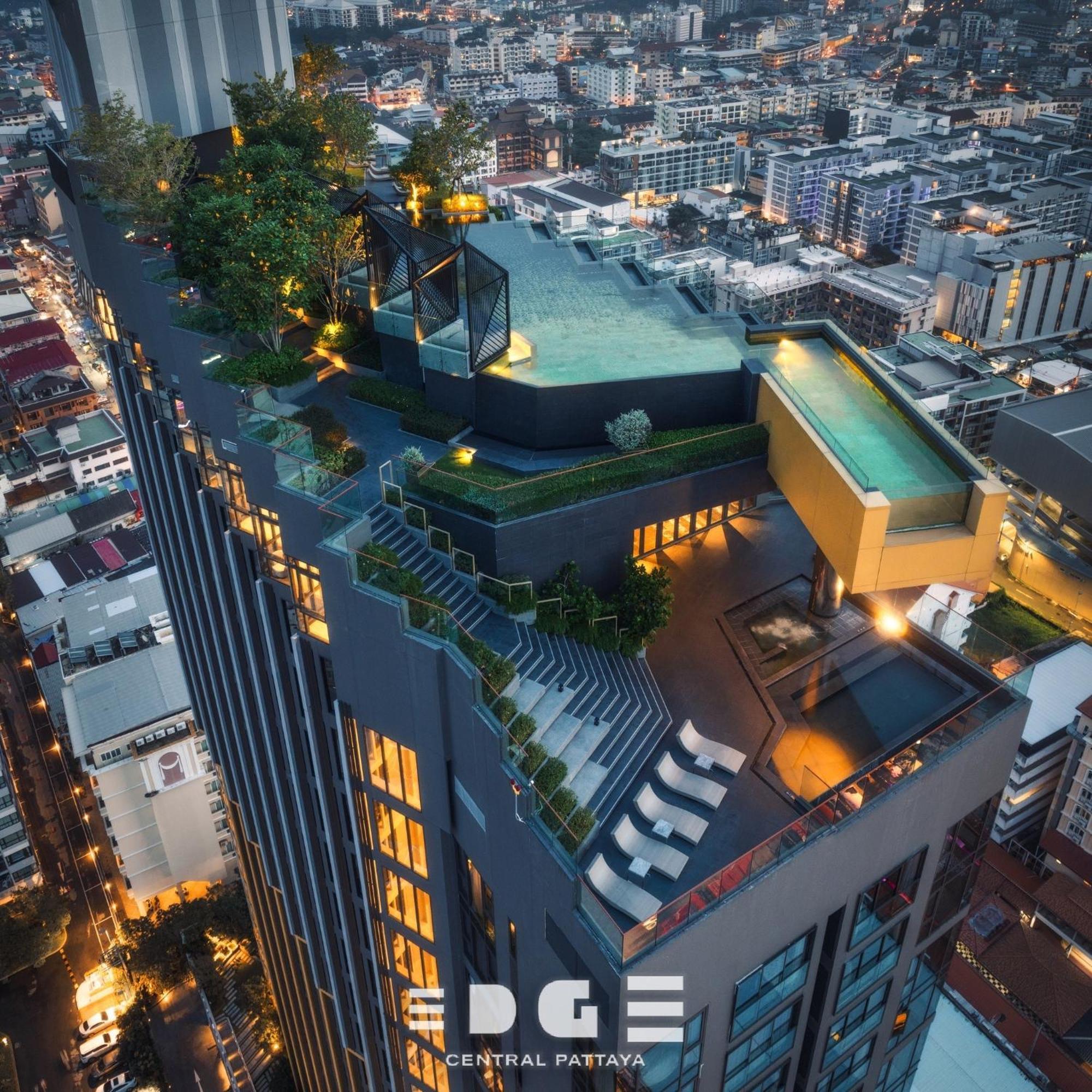 Edge Central Pattaya Sea View High Floor 23,26 Eksteriør bilde